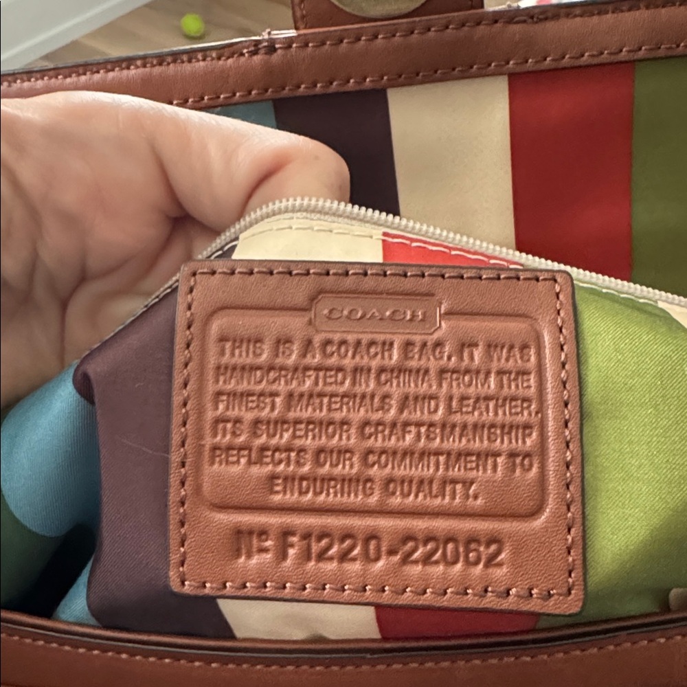 Coach Tan Crossbody Bag - Picture 10 of 10